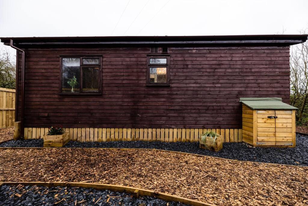 The Woodland Lodge - Wood Fired Hot Tub And Firepit Hambleton Exteriör bild